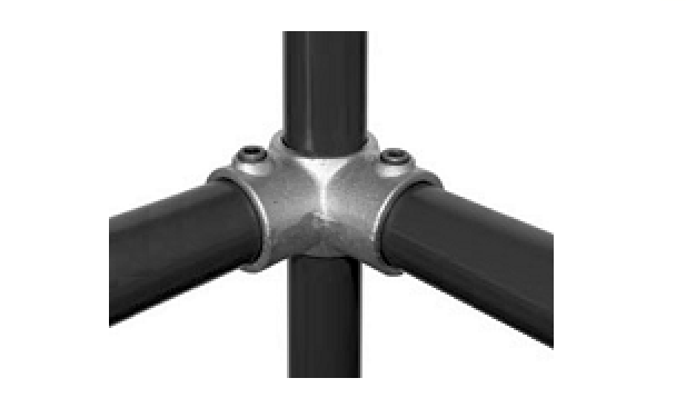 Kreuzstück vierfach - Retro-fit** aus Temperguss Kreuzstück vierfach - Retro-fit** aus Temperguss