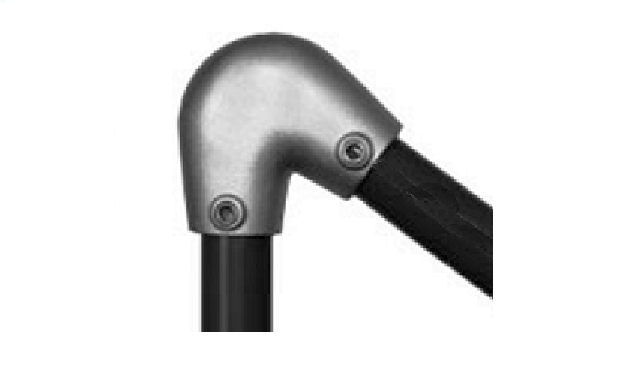 Bogen verstellbar 40° - 70° aus emperguss Bogen verstellbar 40° - 70° aus Temperguss