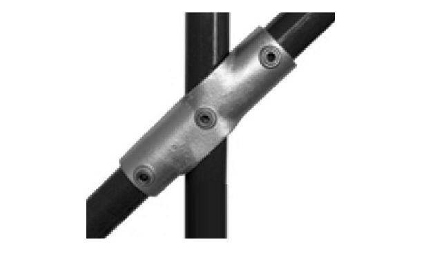 Kreuzstück durchgehend 30° - 45° aus Temperguss Kreuzstück durchgehend 30° - 45° aus Temperguss