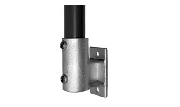 Wandhalter Platte vertikal aus Temperguss Wandhalter Platte vertikal aus Temperguss