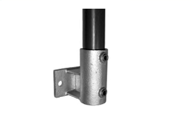 Wandhalter Platte horizontal aus Temperguss Wandhalter Platte horizontal aus Temperguss