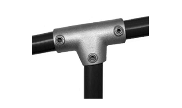 T-Stück lang +-11° aus Temperguss T-Stück lang +-11° aus Temperguss