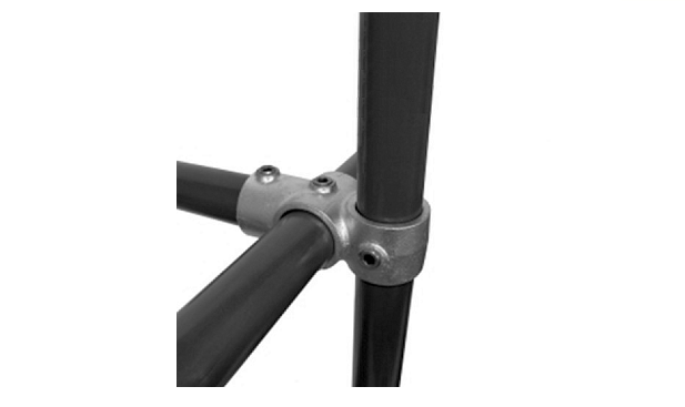 Kreuz-T-Stück aus Temperguss Kreuz-T-Stück aus Temperguss