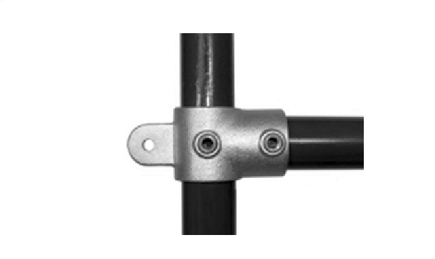 T-Stück mit Anbindestück aus Temperguss T-Stück mit Anbindestück aus Temperguss