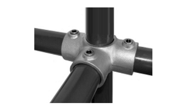 T-Stück durchgehend aus Temperguss T-Stück durchgehend aus Temperguss