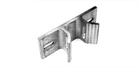 Bandschelle aus Aluminium Bandschelle aus Aluminium