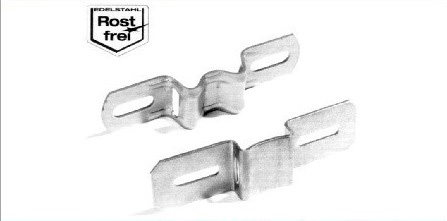 Edelstahl-Bandschelle aus Edelstahl 1.401 Edelstahl-Bandschelle aus Edelstahl 1.401