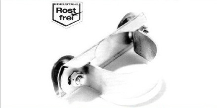 Edelstahl Klemmschelle aus Edelstahl 1.4301 Edelstahl Klemmschelle aus Edelstahl 1.4301