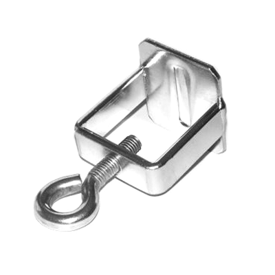 Schilderklemmschelle ohne Ösen Schilderklemmschelle ohne Ösen